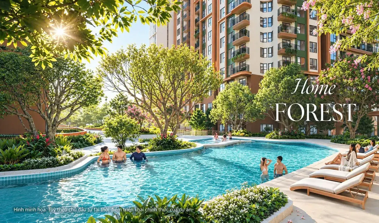 Mua Norton Park để ở: sống cạnh AEON Mall, nhìn ra sân golf Sông Bé